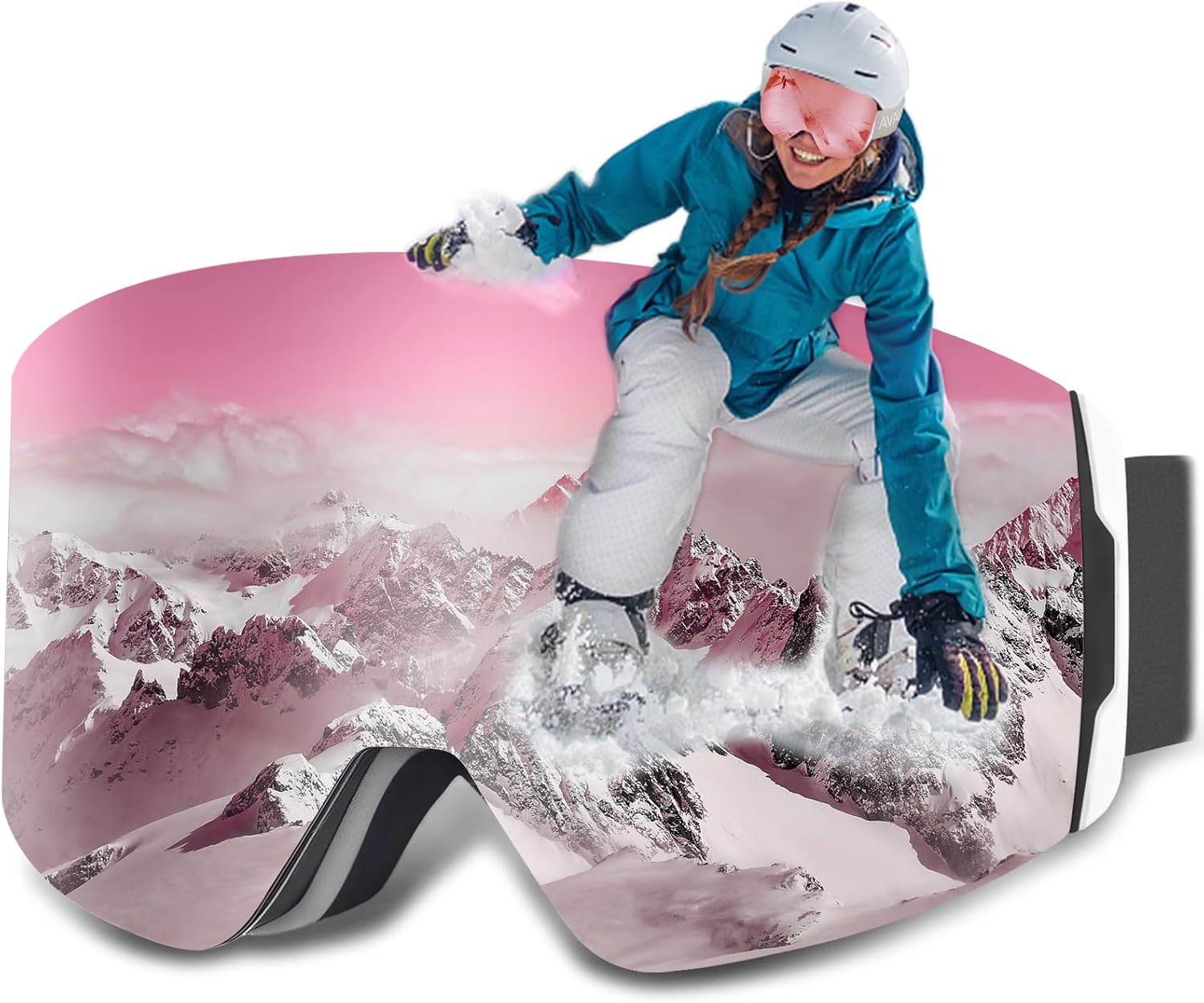 Ochelari de schi CARFIA EVO vedere completă