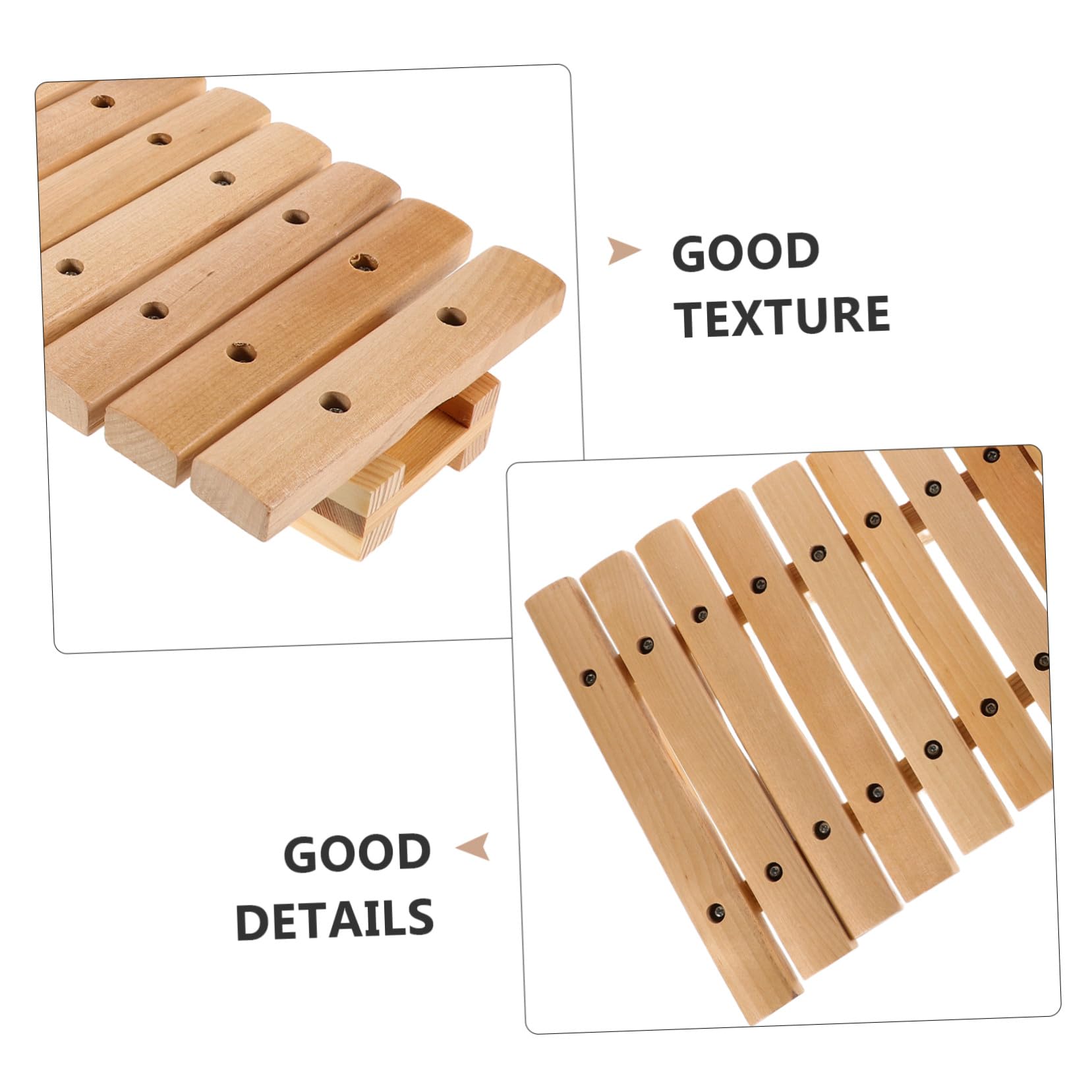 Xilofono in Legno Montessori 15 Note Strumento Orff Educativo per Ragazzo Ragazza Apprendimento Sensoriale Sviluppo Musicale Giocattolo Didattico Asilo e Casa