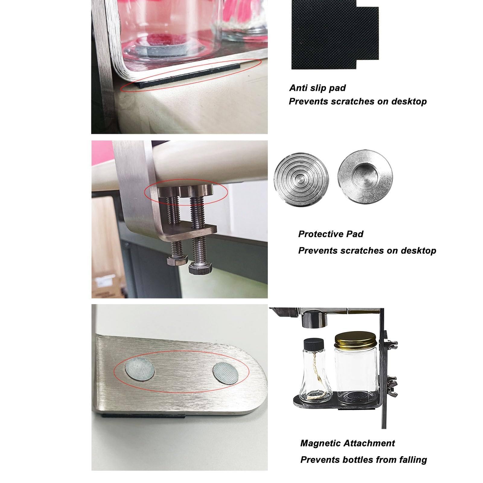 Presse à Huile Manuelle, Petite Presse à Huile En Acier Inoxydable Pour Extraction D'huile à Chaud Et à Froid, Idéale Pour Les Arachides, Les Noix Et Les Graines.