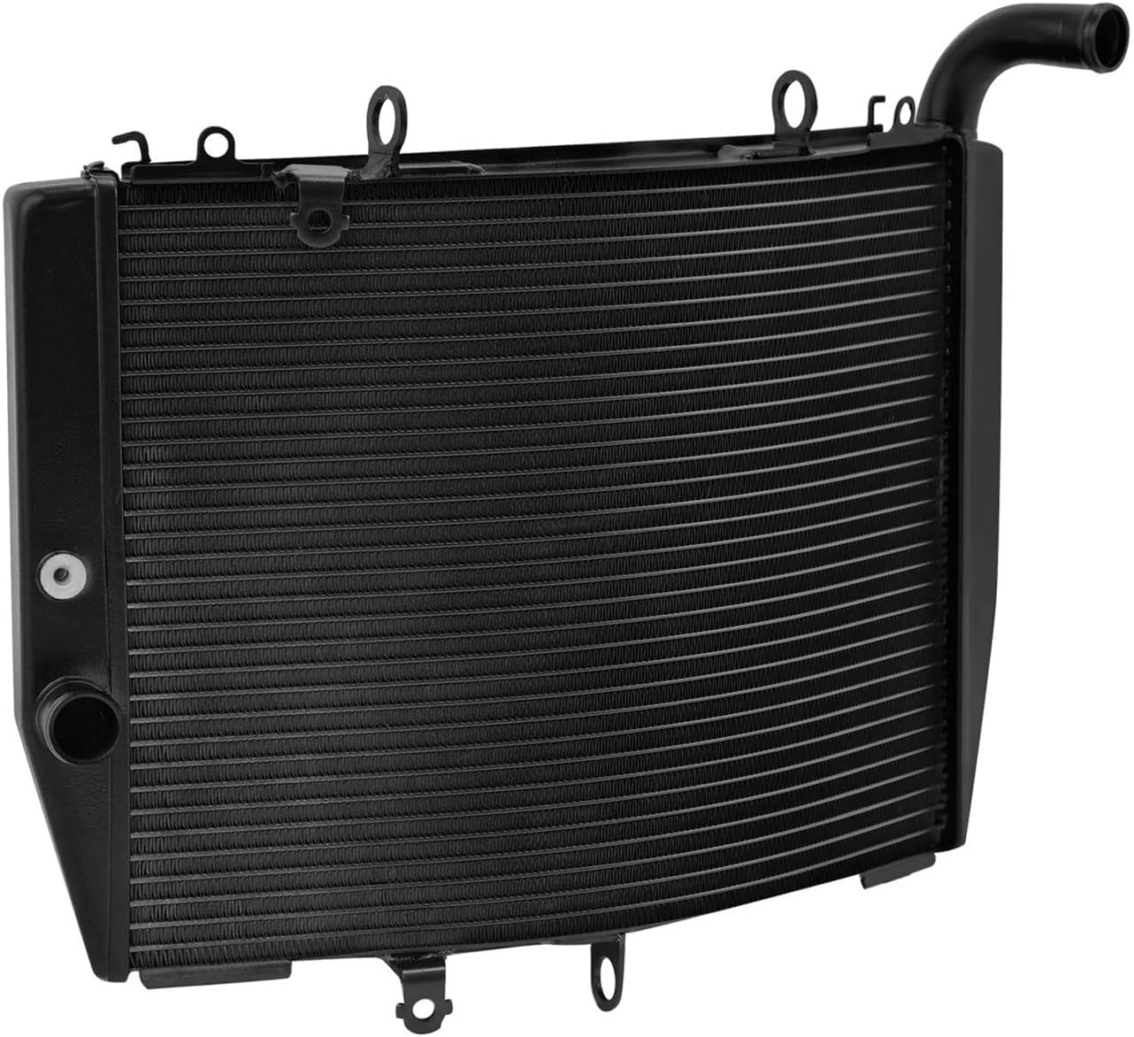 Motorcycle Black Replacement Radiator Cooler Fit for CBR600RR CBR 600 RR 2007 2023 CBR600RR ABS 2009 2023