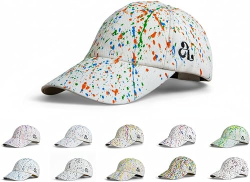 ARTLASY, Unique Painted Baseball Hat for Men and Women, Handmade, Adjustuble Siz