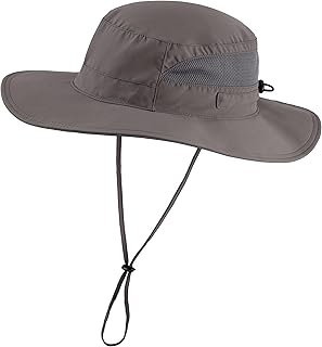 Women's UPF 50+ Sun Hat UV Protection Wide Brim Bucket Hat Summer Beach Hats Fishing Hiking Outdoor Safari Hats