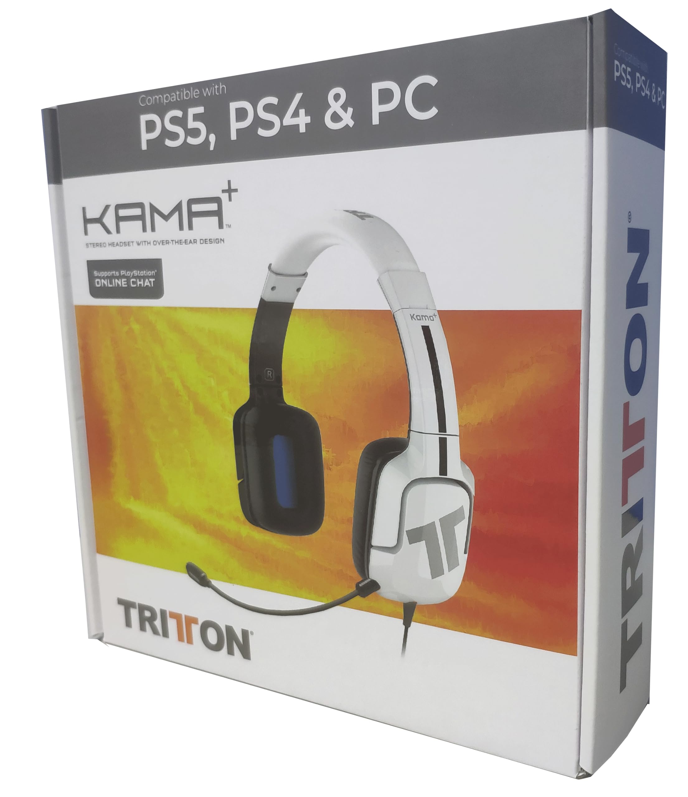 CASQUE MICRO KAMA+ BLANC PLAYSTATION 5 / PLAYSTATION 4 / XBOX / PC