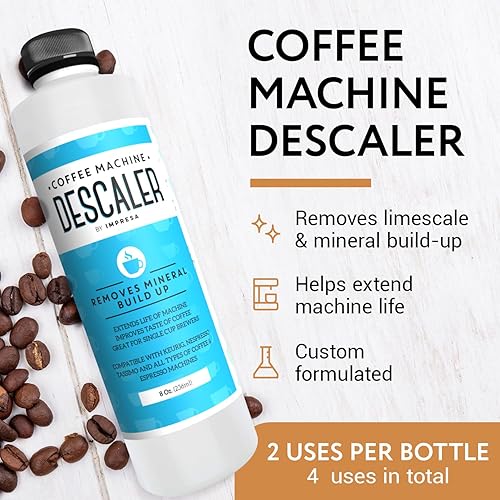 Miniatura 3 de IMPRESA Suministro para 6 meses Kit de mantenimiento de cafetera para máquinas Keurig Cápsulas, incluye descalcificador de café de 4 usos, 6