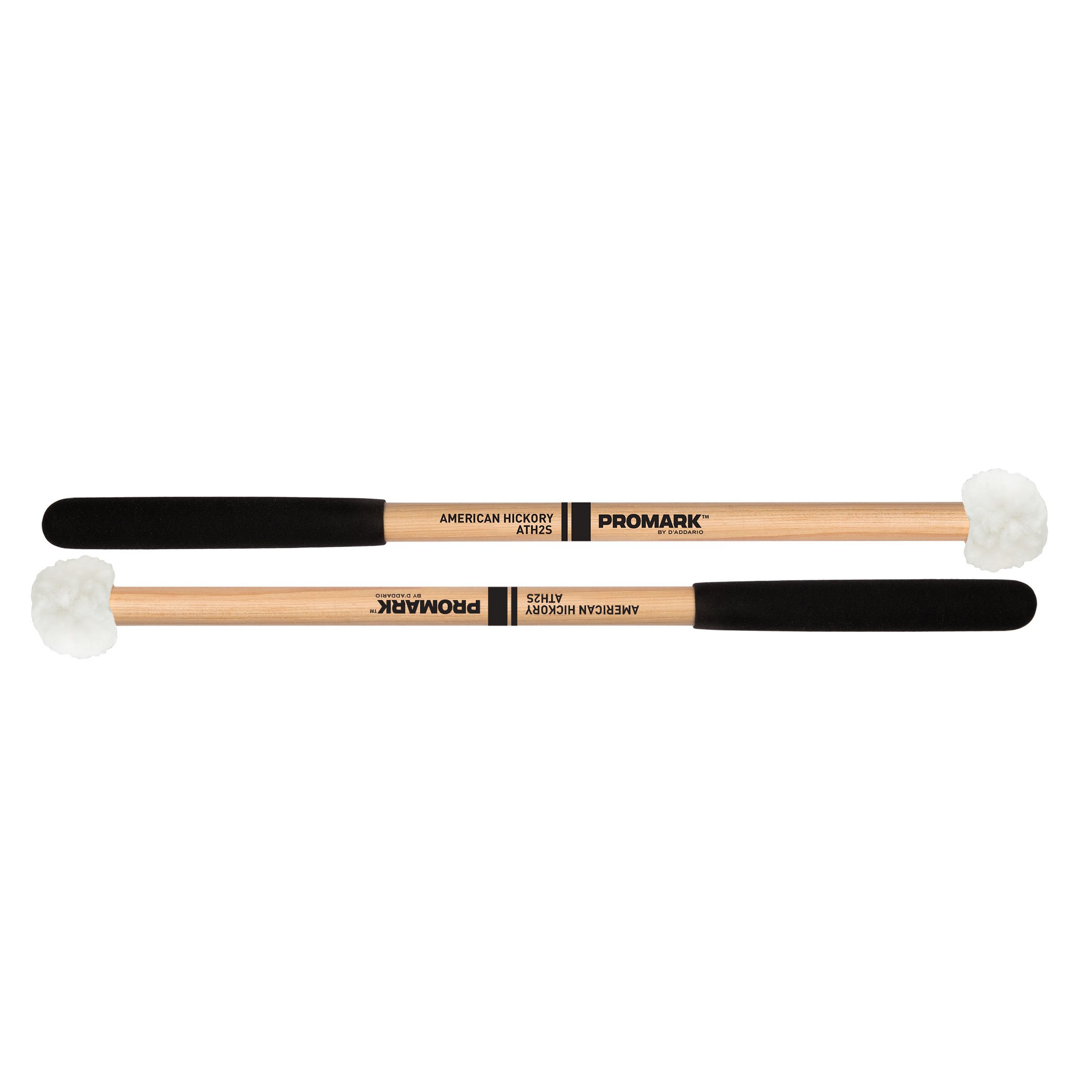 Battenti per Tamburo Tenore Promark Ath2S con Manico in Hickory e Testa in Feltro Ricoperta da Un Morbido Materiale