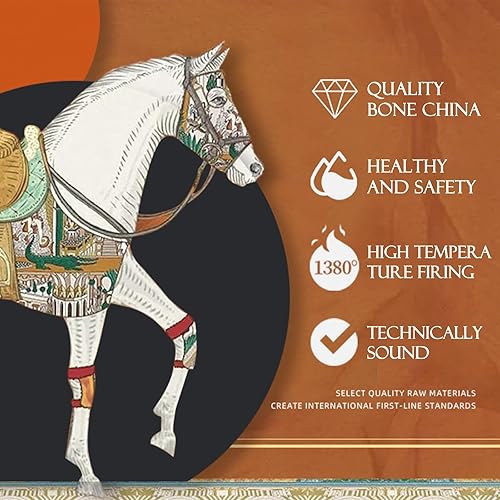 Miniatura 4 de Juego de vajilla de 24 piezas, platos redondos, resistentes a los arañazos, sin plomo, aptos para microondas, horno y lavavajillas