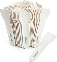 SHRAYATI Ice Cream Paper Spoons Set of 300 Pcs | Premium Disposable Dessert Spoons for Parties, Cafes & Catering | Sturdy, Food-Safe | Ideal for Ice Cream, Sweets & Frozen Desserts