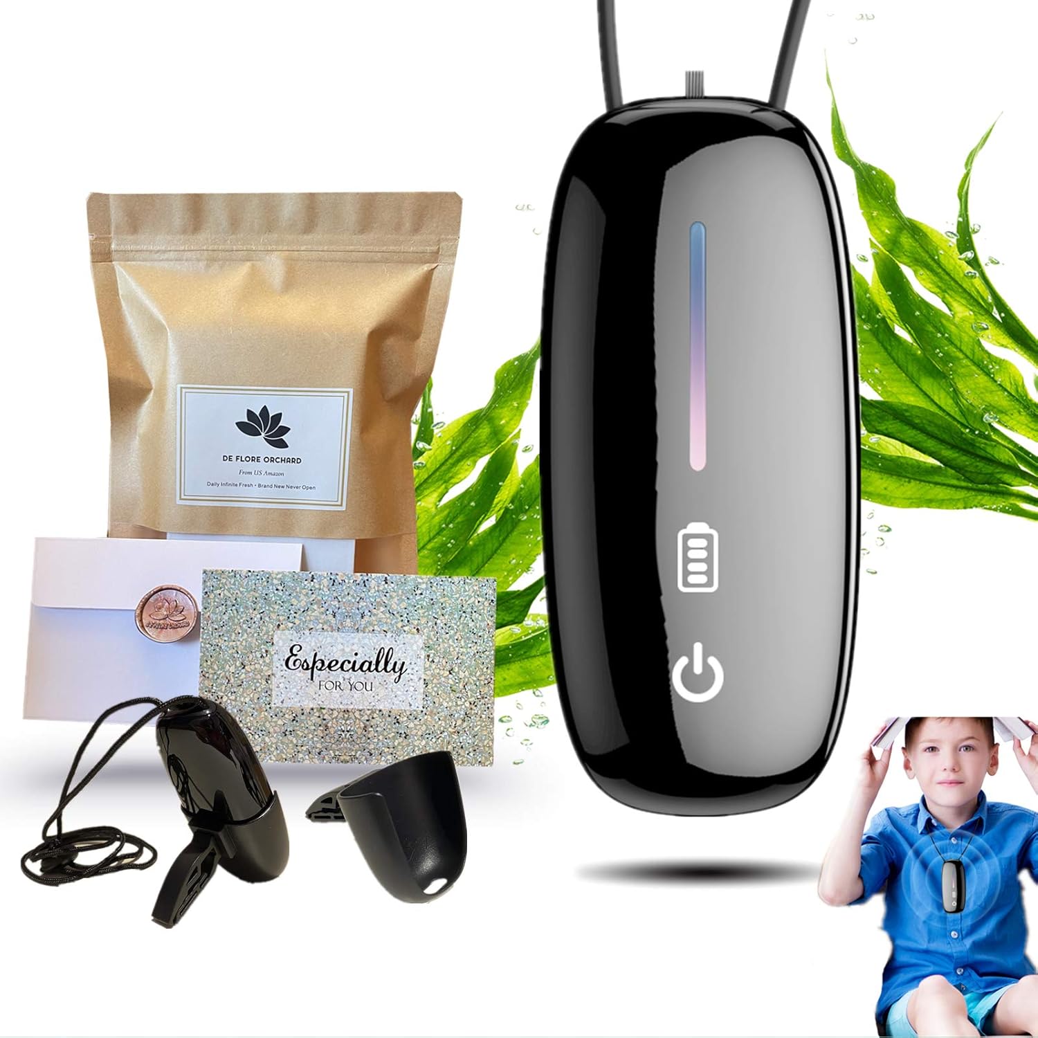 De Flore Orchard ポータブル空気清浄機ネックレス 防水 ミニマイナスイオン発生器 自宅 車 オフィス 学校用 B08xjt2q36 4 Wg1 空気清浄機 De Flore Orchard ポータブル空気清浄機ネックレス 防水 ミニマイナスイオン発生器 自宅 車 オフィス 学校用 B08xjt2q36 4 Wg1 空気清浄機