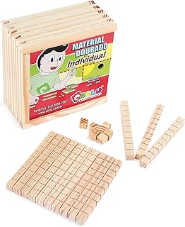 Carlu Brinquedos - Jogo para Aprender Matemática, 5+ Anos, 62 Peças, Color Multicolorido, 1106