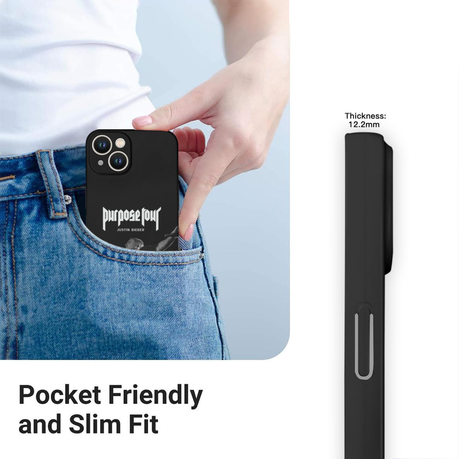 Amazon.co.jp: iPhone14 ケース ジャスティン・ビーバー iPhone14