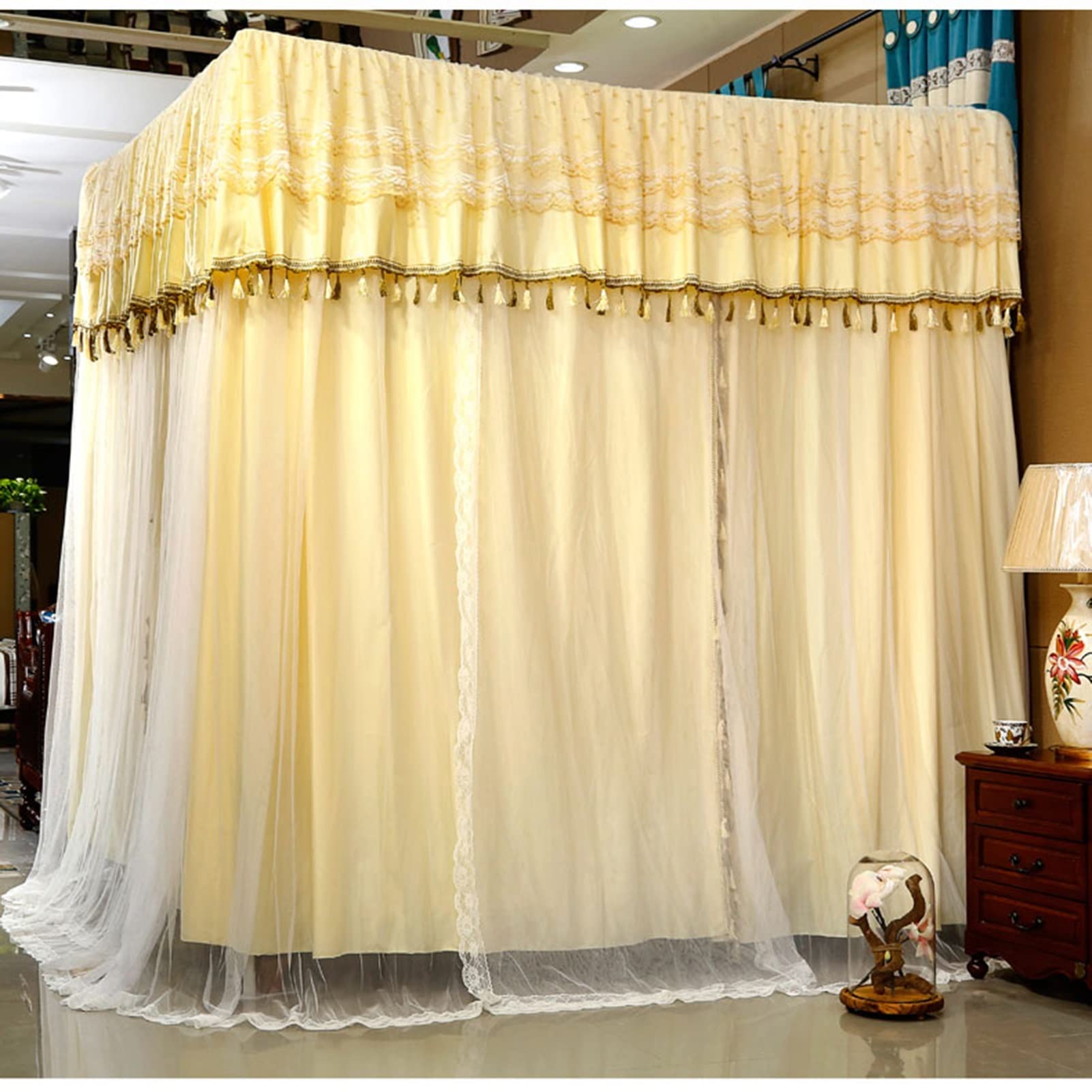 ヨーロピアンスタイルのガーデンベッドルームスタイリッシュなテーbw8