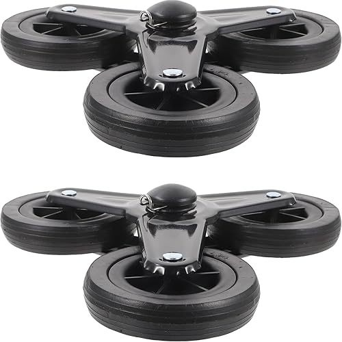 Happyyami Ruedas resistentes para carrito de compras, ruedas de carro de compras para muebles, ruedas de carro de compras, ruedas de repuesto de disponible en Yaxa Peru