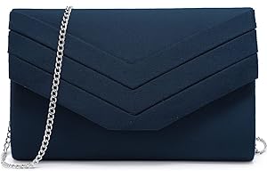Women's Formal Navy Blue Evening Clutch