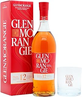 Glenmorangie 12 year old Lasanta Sherry Cask Finish Single Malt Scotch Whisky 70cl 43 ABV Includes Branded Glass