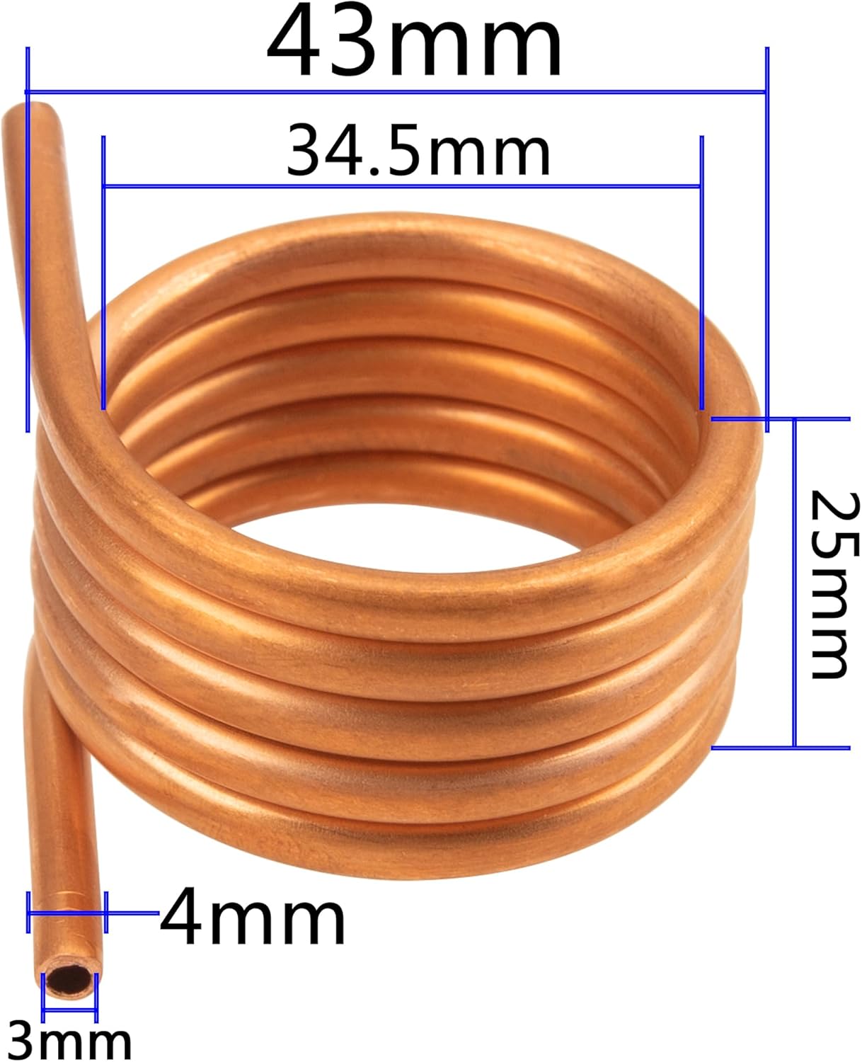 2Pack Vgoohobby RC Boat 540 550 Motor Water Cooling Jacket Copper Cooling Ring for Remote Control RC Boat 540 550 Brush Motor