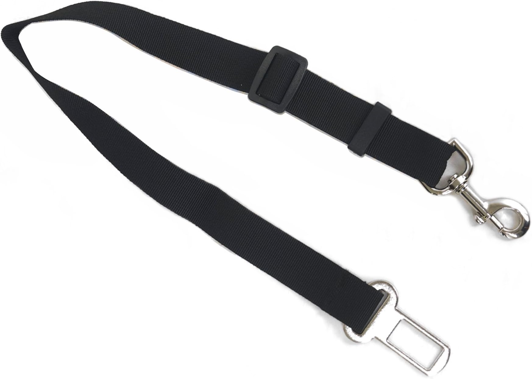 Sofantex Universal Dog Leash Automobile Seatbelt Adapter Extender (Single Pack), Black