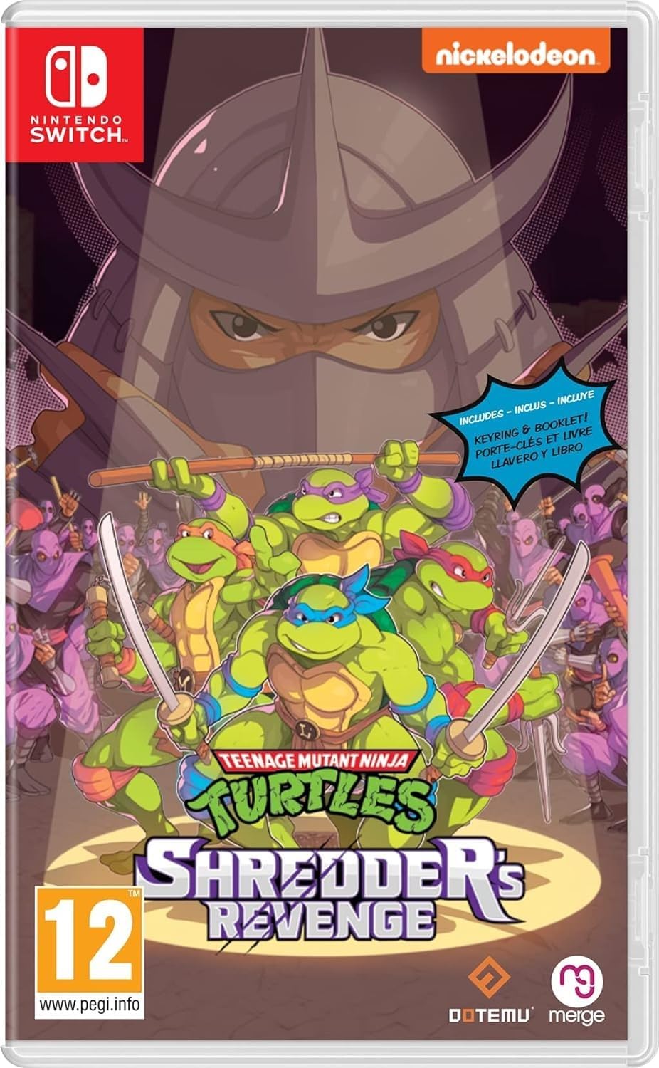 Pewesv Merge Games Teenage Mutant Ninja Turtles: Shredders Revenge Nintendo Switch