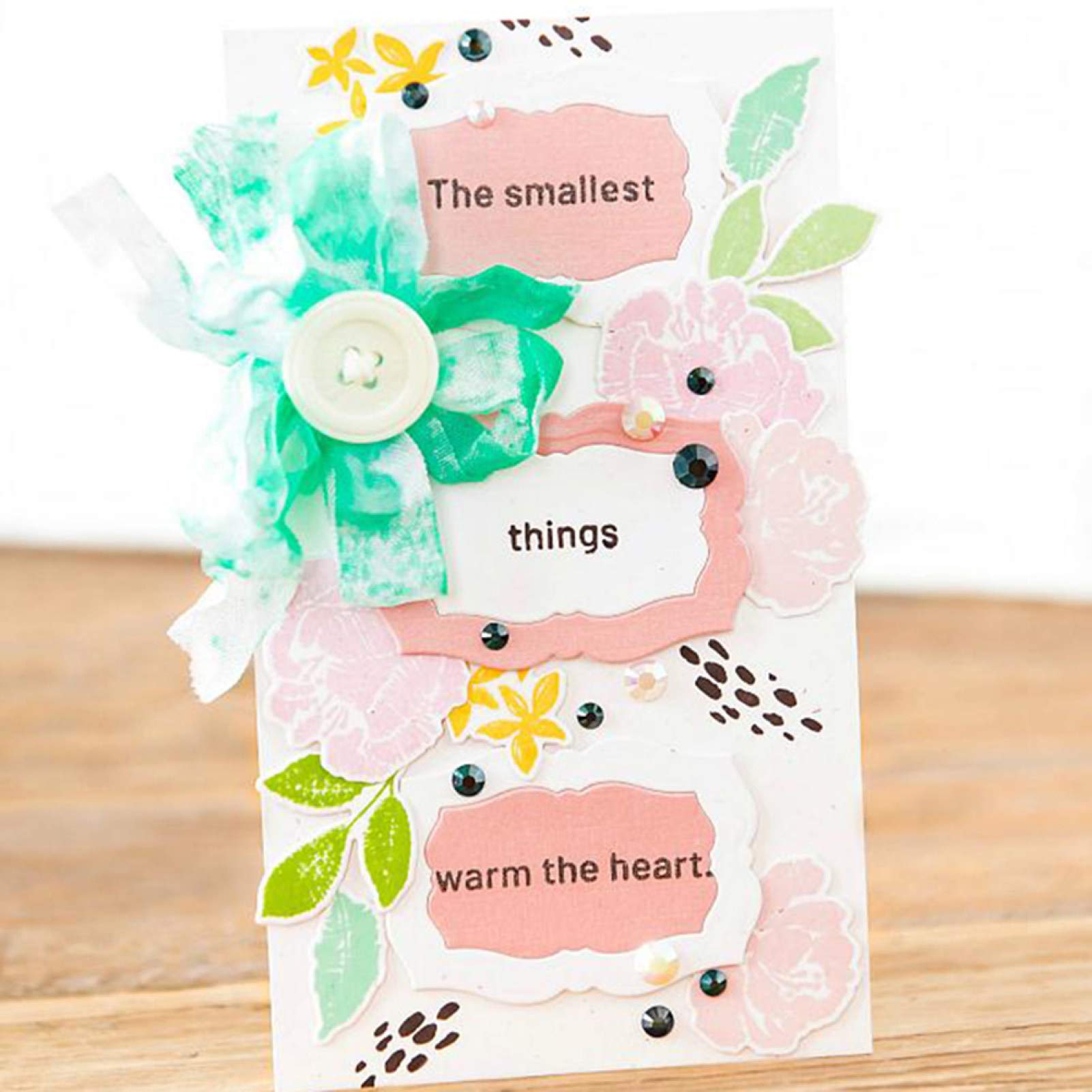 Fustelle Big Shot Per Feltro E Carta, Set Di Taglio Etichette, Acciaio Al Carbonio, 18,5x8 Cm, Argento