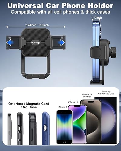 Miniatura 7 de Soporte universal para teléfono de coche, soporte de teléfono para el tablero de instrumentos de tu automóvil, súper estable soporte de teléfono de