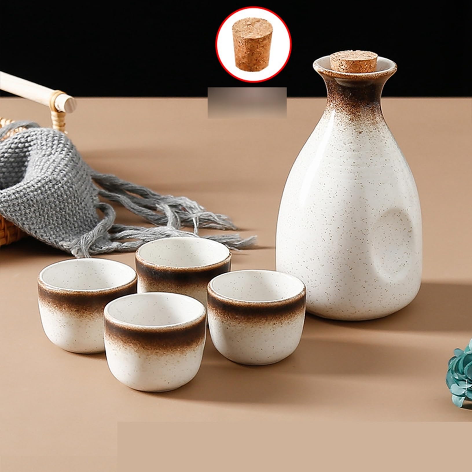 陶胎染付 筒盃 ちょこ ぐい呑み 盃 酒器 古道具 アンティーク 陶胎染付 筒盃 ちょこ ぐい呑み 盃 酒器 古道具 アンティーク
