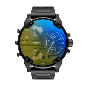 Amazon.com: Diesel Mr. Daddy 2.0 Stainless Steel Chronograph