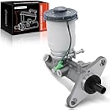 A-Premium Brake Master Cylinder with Reservoir and Cap Compatible with Honda Vehicles - Civic 1988-1991/1993-1995, Civic del Sol 1994, CRX 1990-1991 - Replace OE# 46100SH3G12, 46100SH3G13