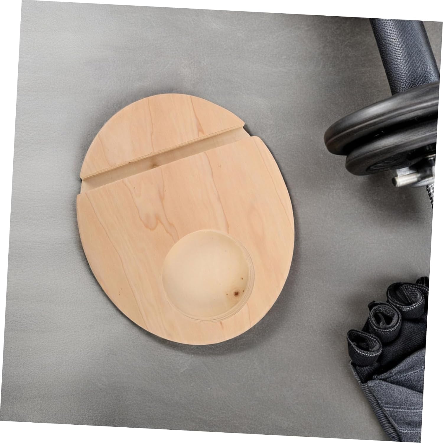 LIOOBO Balance Board Holder Base for Yoga Fitness Sturdy and Stable Support for Wobble Board for Office Breaks and Gym Sessions Versatile Exercise Equipment