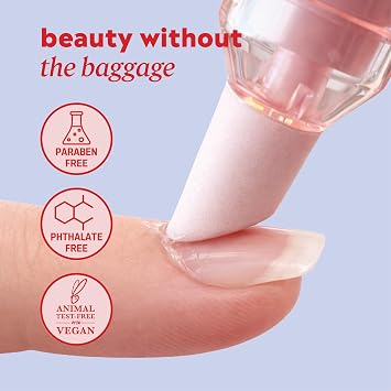 ONYX Professional Bye-ee Cuticles Rapid Remover, Vanilla Coconut Scent - Cuticle Remover Gel with Built-In Cuticle Pusher, Cuticle Pusher Tool for Cuticle Softening and Nail Prep, 0.43 fl. oz