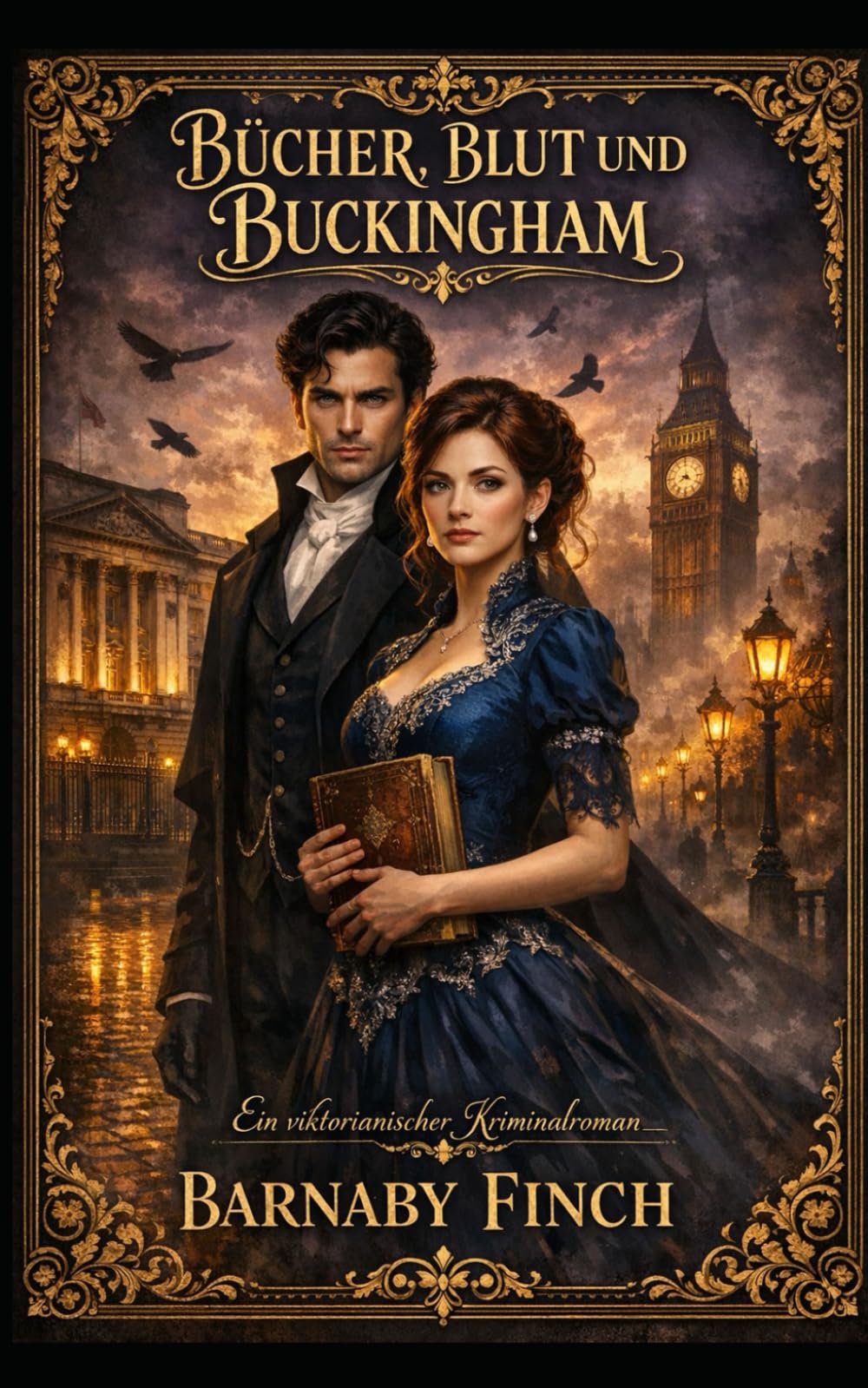 Bücher, Blut und Buckingham: Ein viktorianischer Cosy Krimi | Cosy Romanze Krimi | viktorianischer historischer Cosy Liebesroman
