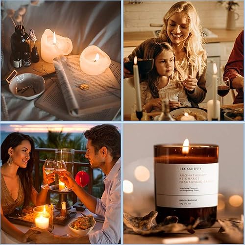 Miniatura 7 de REIDEA Encendedor eléctrico S4, encendedor de velas recargable por USB con interruptor de seguridad, portátil, sin llama, de calor rápido,