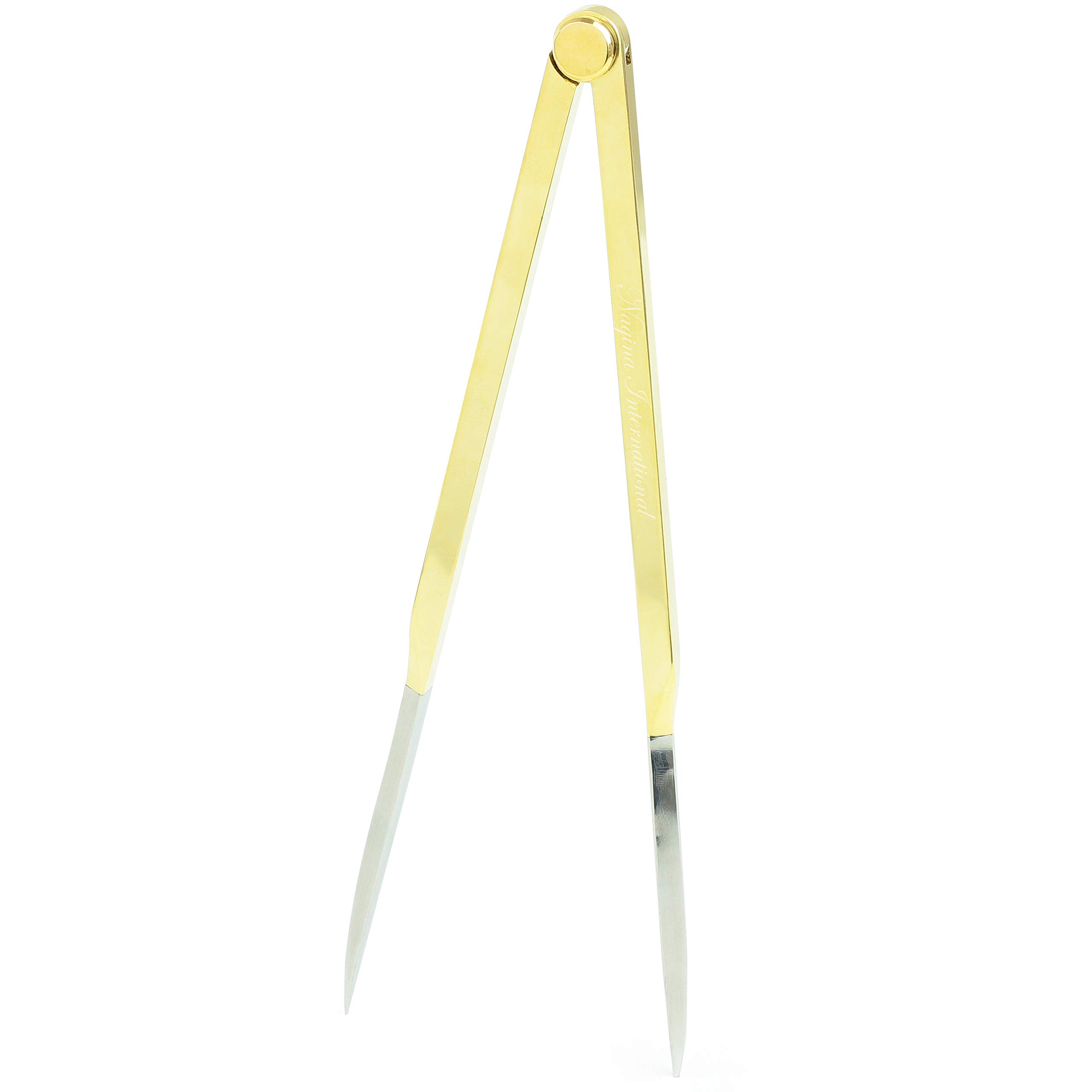 Nagina International 8" Solid Brass Divider | Proportional Index Binding Dividers | Office & School Supplies | School Accessories | Marine Compass Divider | Engineering Measuring Instruments