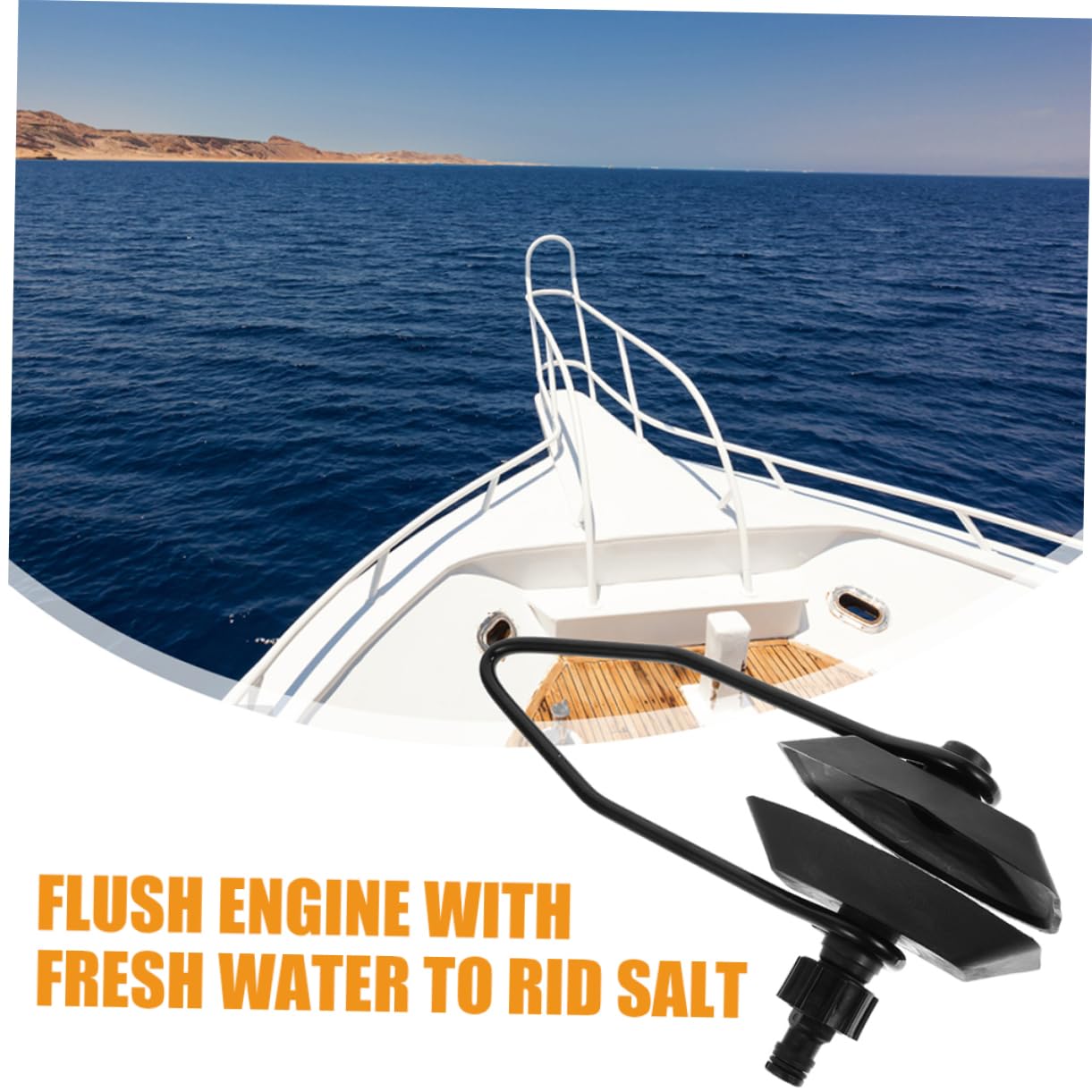 KOMBIUDA 2pezzi Kit di Spurgo Acqua Motore Manicotti Motore Esterno Spurgo Acqua Motore Esterno