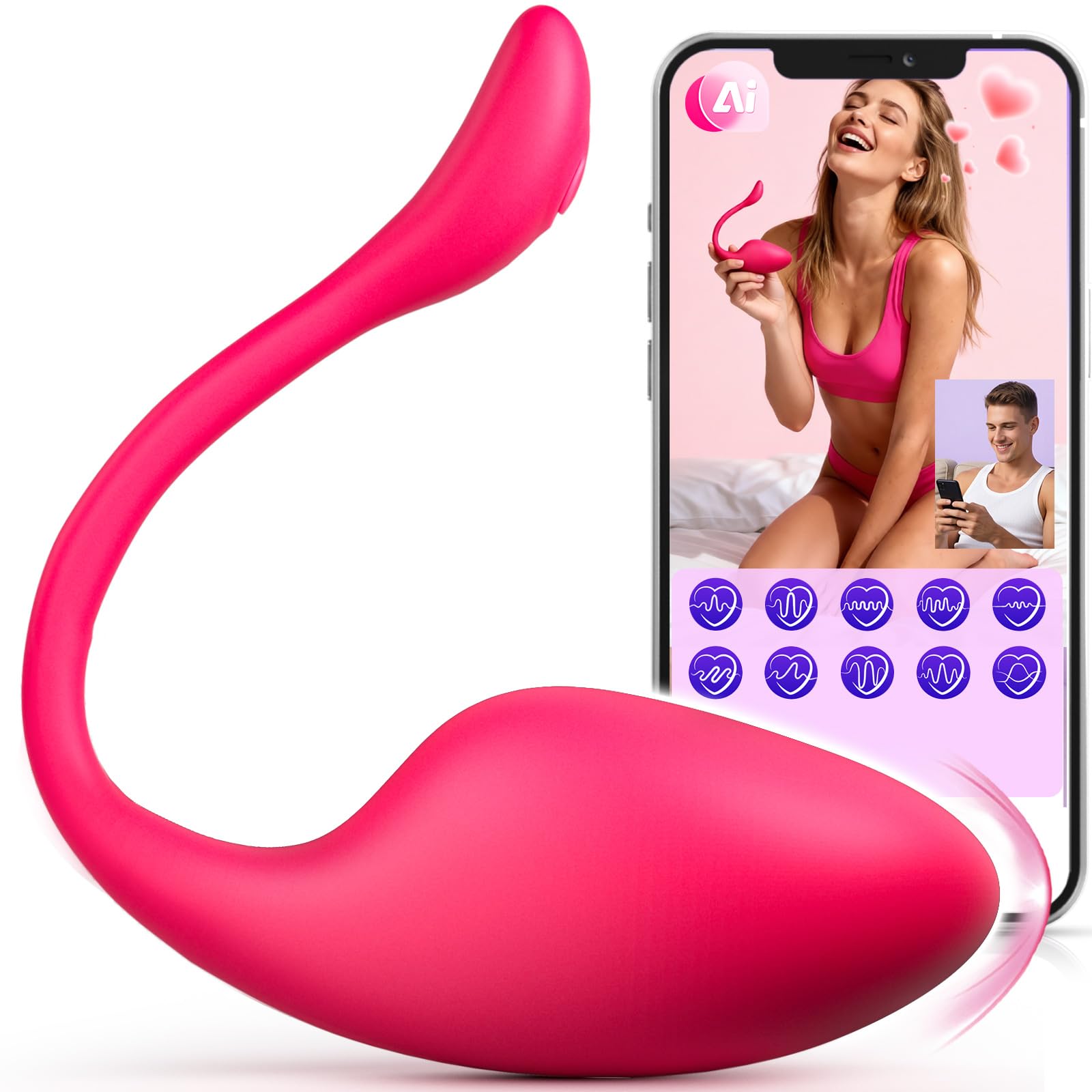 Amazon.com: Sex Toys Vibrator for Women Men - Vibrators Wearable Panty Dildo with 9 Vibrations, G spot Clitoral Stimulator Anal Butt Plug, ECRVOM Rechargeable AI Sync APP Control Adult Anus Sex Toy Amazon.com: Sex Toys Vibrator for Women Men - Vibrators Wearable Panty Dildo with 9 Vibrations, G spot Clitoral Stimulator Anal Butt Plug, ECRVOM Rechargeable AI Sync APP Control Adult Anus Sex Toy