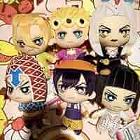 ジョジョ5部　ともぬい　5点セット ジョジョの奇妙な冒険 5部 ともぬい 5体セット - メルカリ