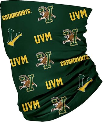 UVM Vermont Catamounts Green Neck Gaiter All Over print Vive La Fete