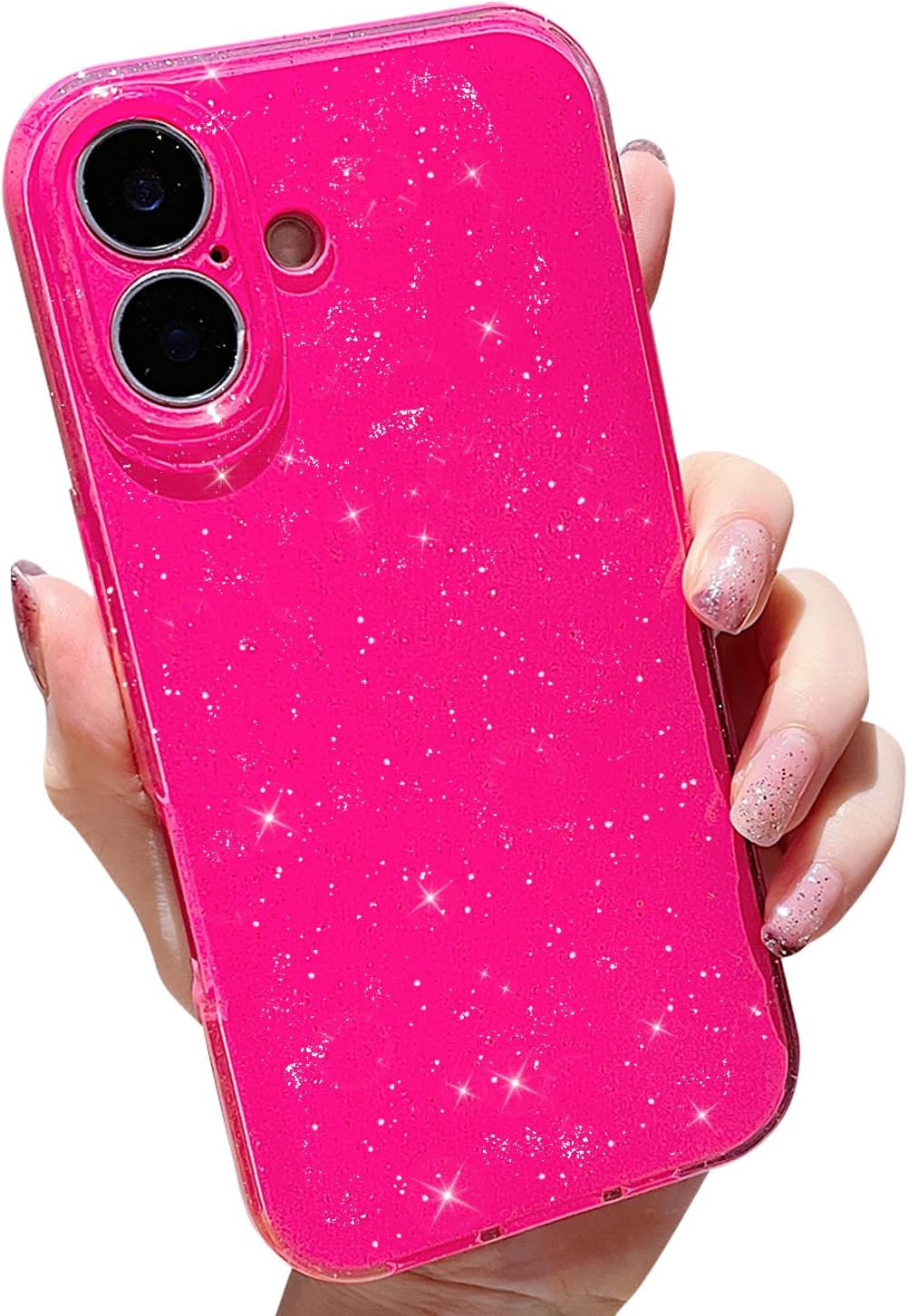 Finyosee Compatible with iPhone 16 Plus Neon Case,Cute