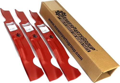 Miniatura 1 de (3) Cuchillas compatibles con Cub Cadet 50" LTX SLT 1050 1550 742-04053