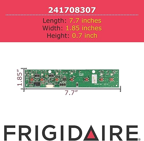Miniatura 3 de GENUINE Frigidaire 241708307 Tablero de control dispensador para refrigerador