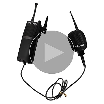 Amazon.co.jp: DEARMAMY 模擬警察トランシーバー 人工の警察無線