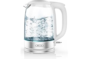 Bella Electric Kettle: Illuminate Your Mornings with Glowing Style