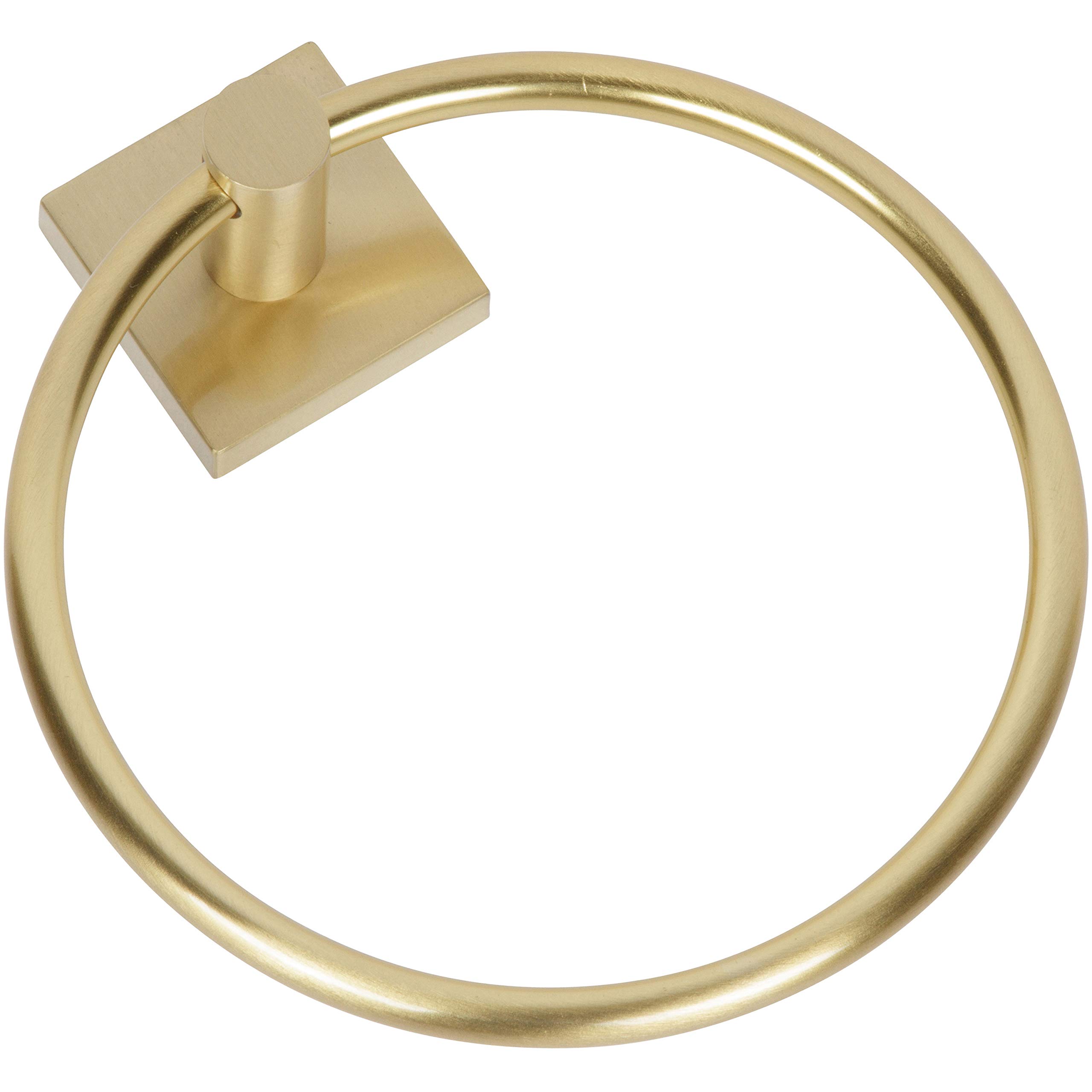 Delaney Hardware 510500 1100 Series Towel-Rings, Satin Brass