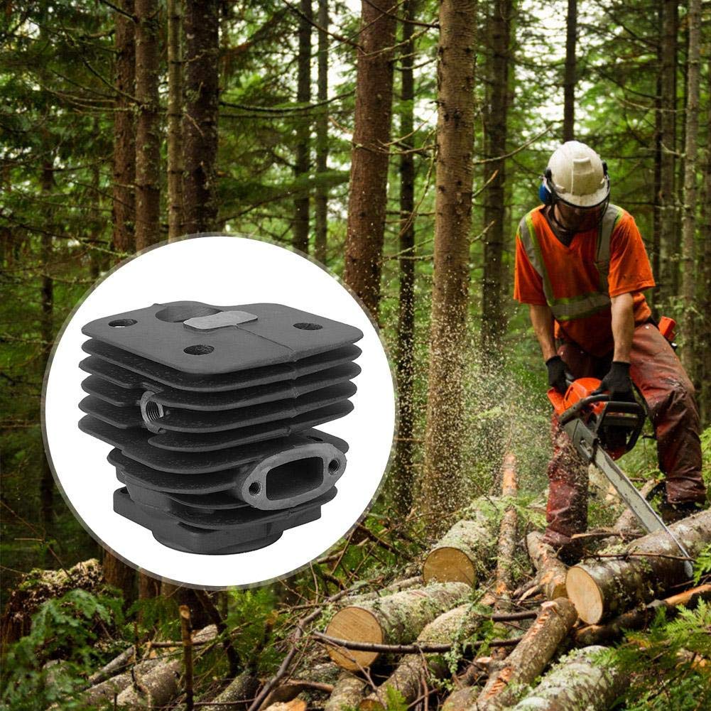 Atyhao Kit de pistón de Cilindro para 162 266 266SE 61 Motosierra Piezas de Repuesto Accesorios Herramientas de jardín