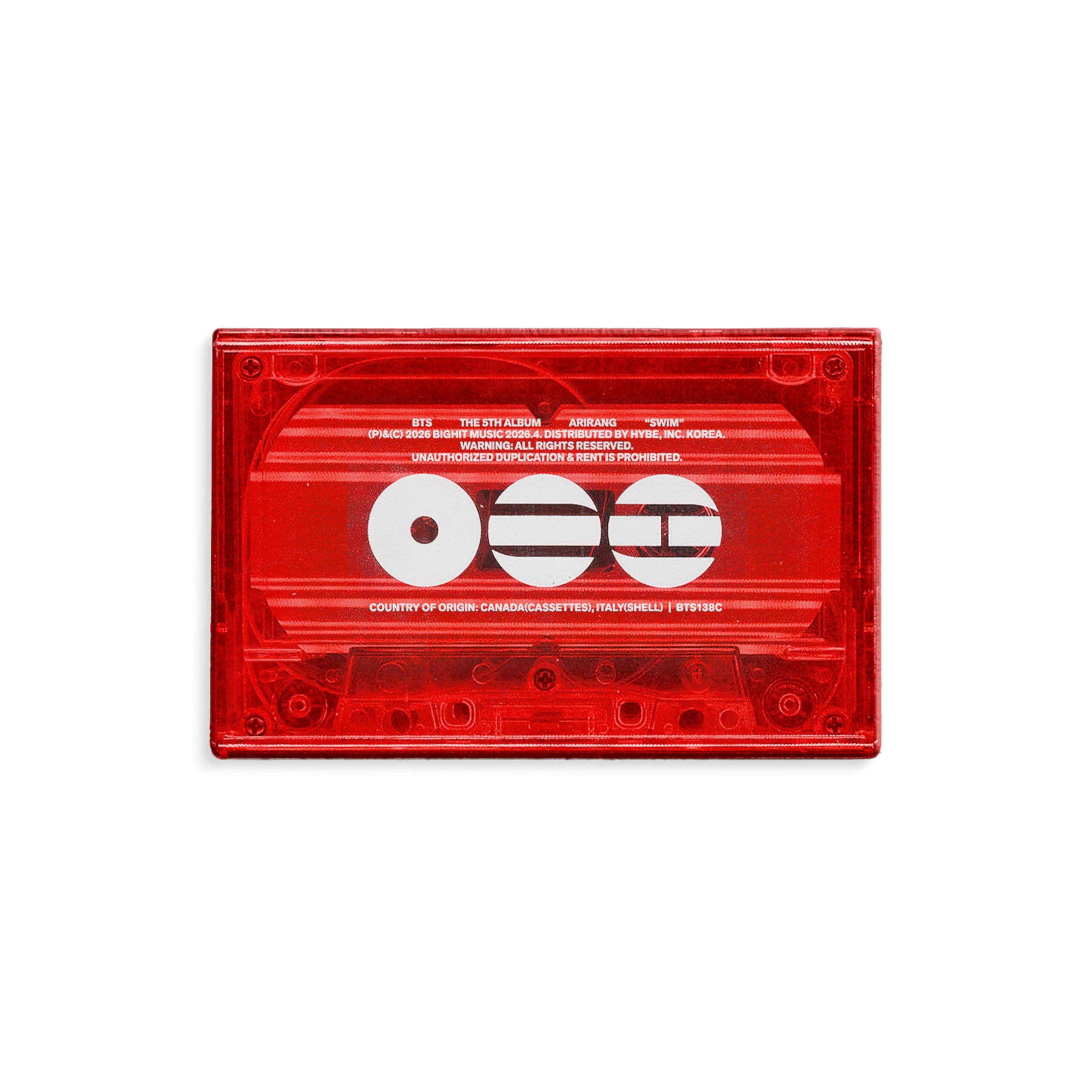 BTS SWIM[Cassette] | Amazon.com.br