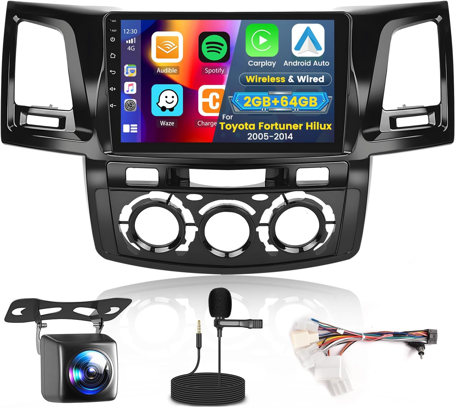 Autoradio Android 15 Pour Opel Zafira/Antara/Astra 2006-2010 - Écran Tactile 9" HD, 4Go RAM, 128Go ROM, CarPlay/Android Auto Sans Fil, GPS, Wi-Fi