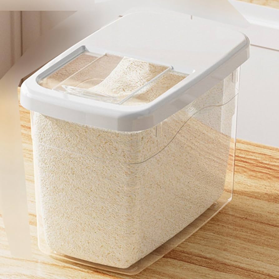 ★ステンレス製スリムライスボックス(米びつ) １２kg 未使用品★ ステンレス米びつ 米櫃 12kg 細い スリム : うさぎ屋 インテリア