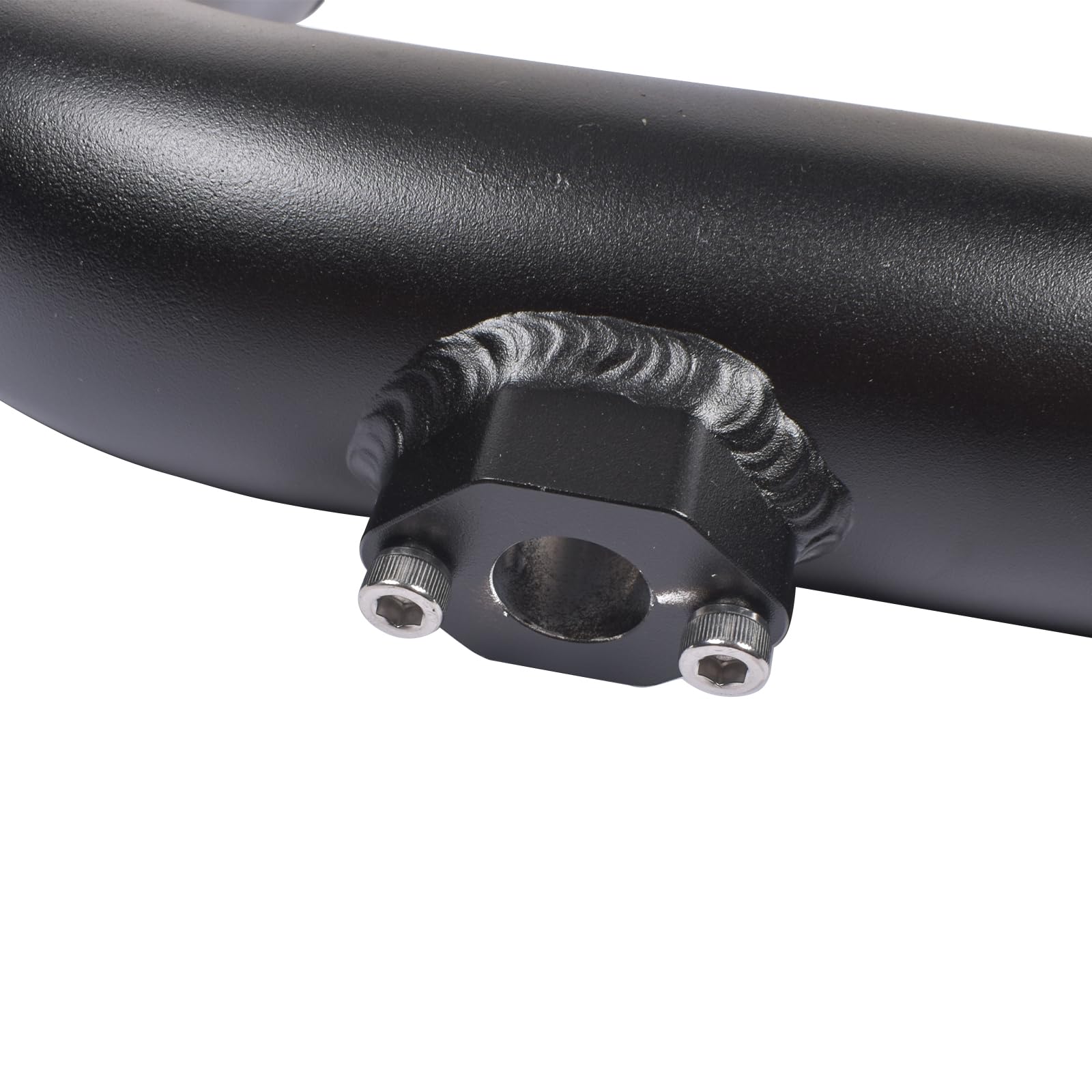Kit de enfriador de aire con soporte frontal negro Kit de intercooler compatible con Golf MK4 A3 8L Leon 1.9TDI 1998-2005