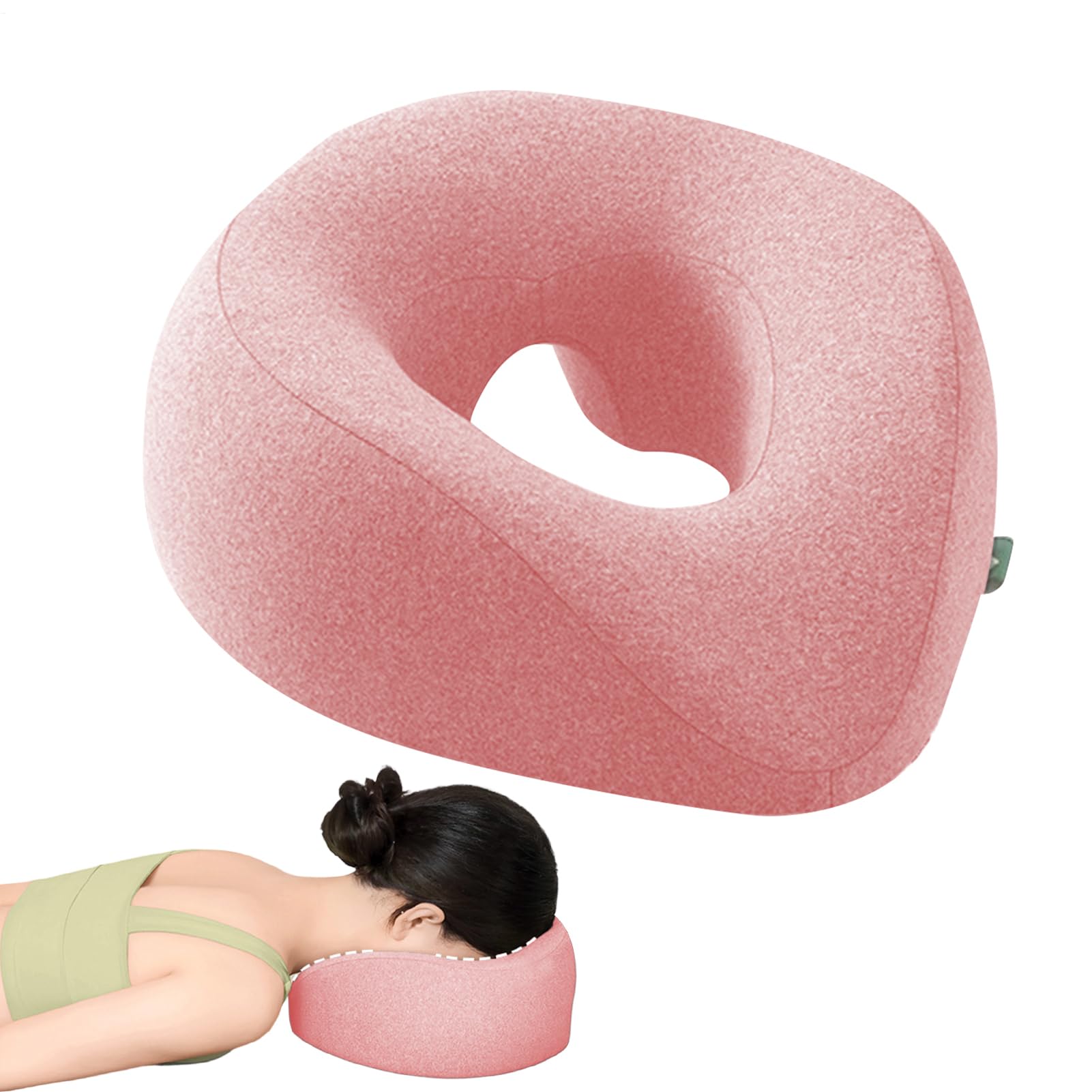 Almohada ergonómica antideslizante para evitar dolor de cuello al dormir de lado