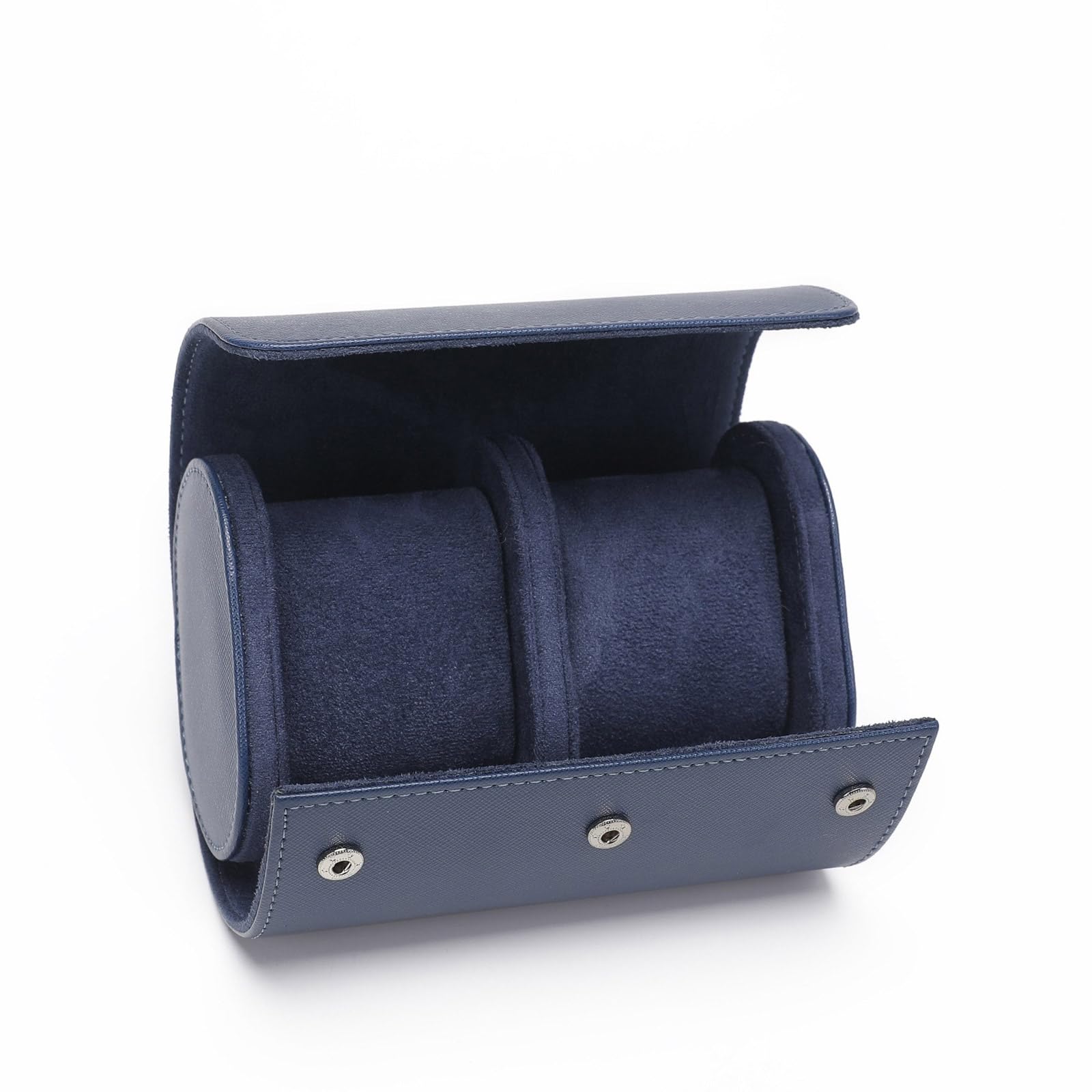 YWLUUOO Watch Box for Men Women Watch Roll Case 1/2 / 3Slot Leather Organizers PU Vintage Display Jewelry Storage Roll Case