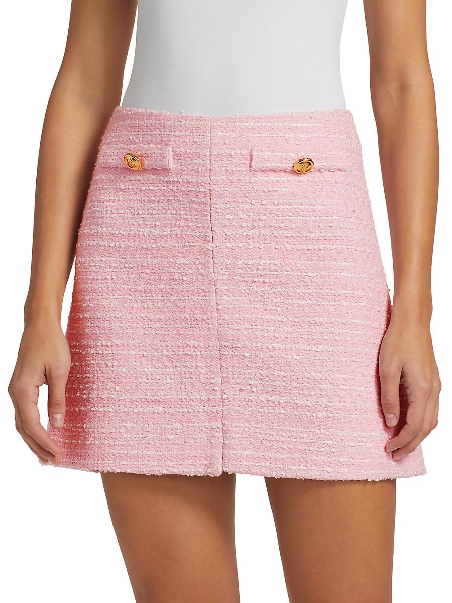 Giambattista Valli, Bouclé A-Line Miniskirt