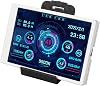 3.5 Inch Computer Temperature Monitor, IPS Full View LCD Display Small Screen USB Interface Direct Connection for AIDA64 PC CPU RAM Hard Disk Data Monitor White